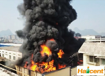 燕京啤酒桂林漓泉公司突发火灾！
