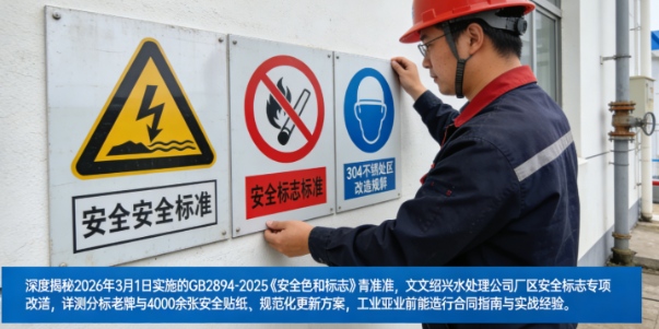 实测有效!抢先揭秘2026安全新规:看绍兴水处理如何“焕新”436块安全牌,筑牢厂区“生命防线”!(图2) 实测有效!抢先揭秘2026安全新规:看绍兴水处理如何“焕新”436块安全牌,筑牢厂区“生命防线”!(图2)