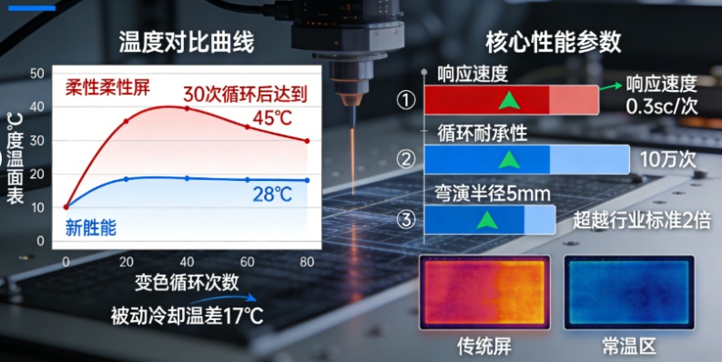 揭秘!中国科学家造出“降温显示屏”:颜色一变,表面就凉,还能贴在皮肤上(图2) 揭秘!中国科学家造出“降温显示屏”:颜色一变,表面就凉,还能贴在皮肤上(图2)