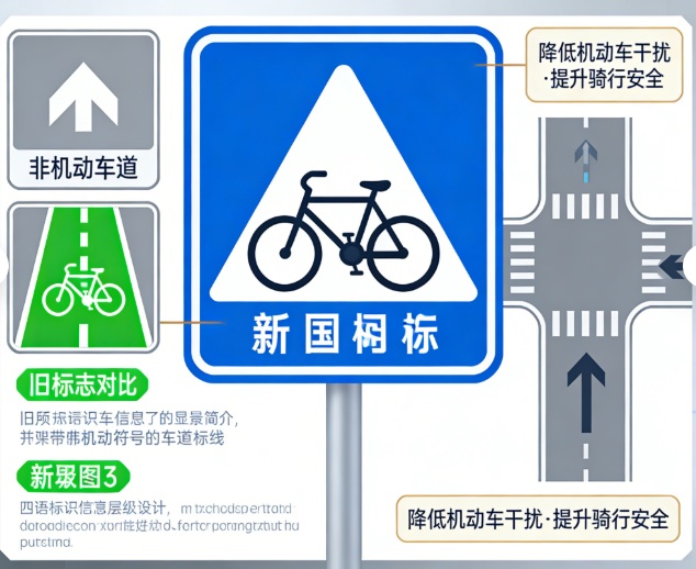 官方发布!开车、骑车都要注意!这三大交通标志标线国标变化,事关每个人出行安全!(图1) 官方发布!开车、骑车都要注意!这三大交通标志标线国标变化,事关每个人出行安全!(图1)